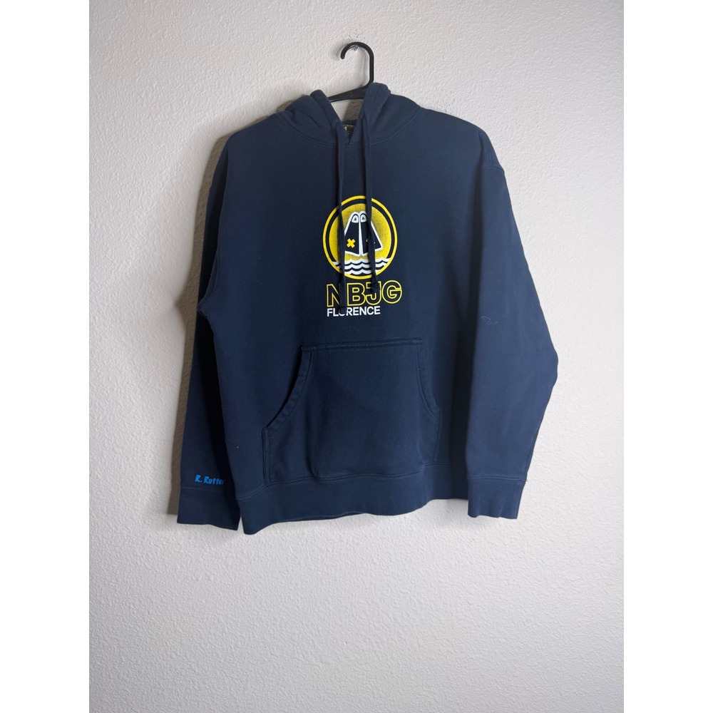 Florence Marine X Newport Beach Junior Lifeguard 2025 Hoodie Navy Surf Skate S